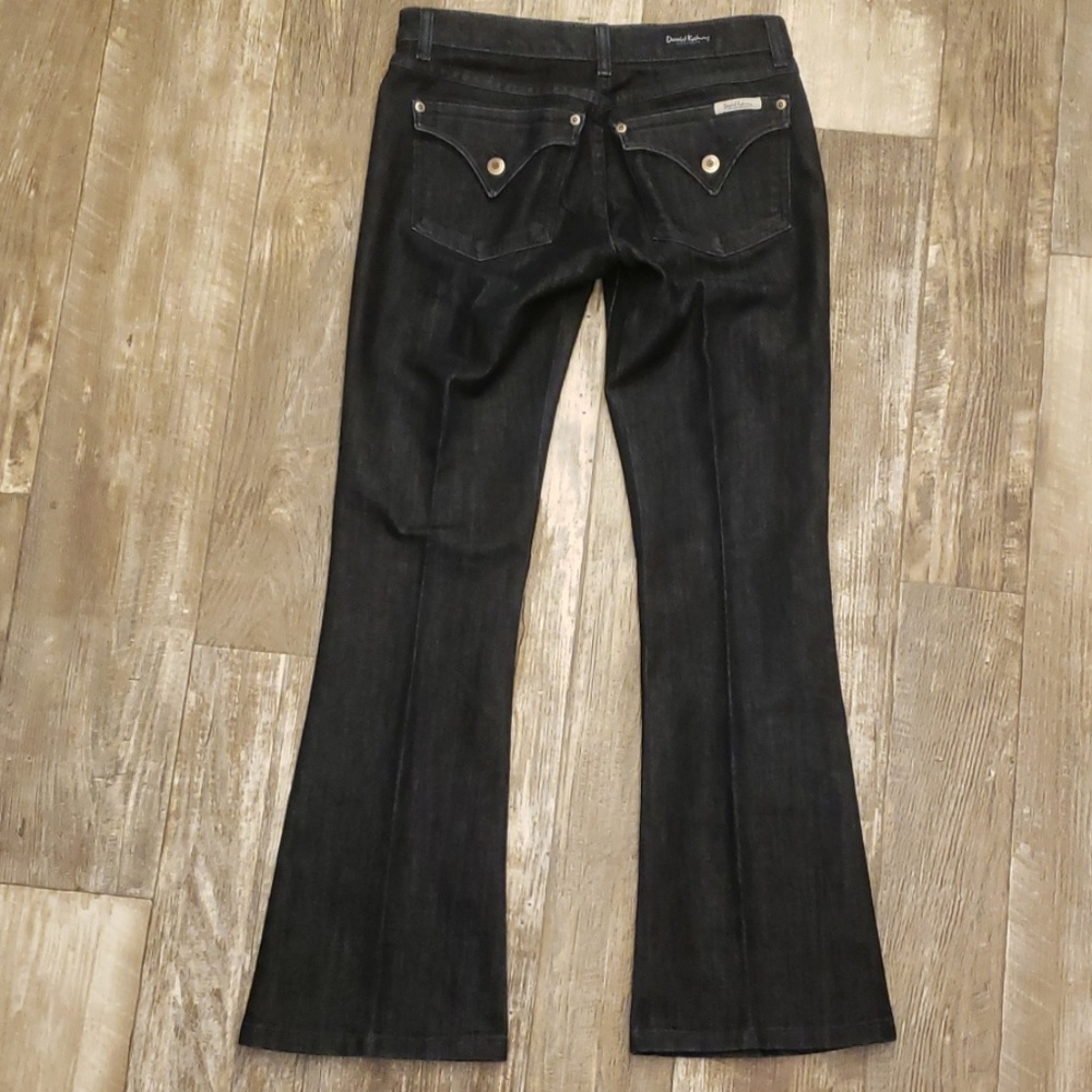 David Kahn indigo trouser flare jeans 28
